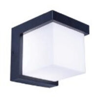 Black LED Wall Light