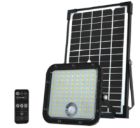 FLOODLIGHT SOLAR LED 30W 4800LM IP65 BLACK - SLT317