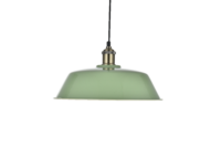 PENDANT FITTING E27 360X220MM GREEN - EBD0115/13